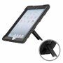 Wytrzymały pokrowiec z rozkładaną podstawką dla iPad 2 / 3 / 4 - czarny