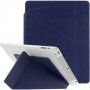 ENKAY etui z podstawką origami do iPad 2 / 3 / 4 - ciemnoniebieskie