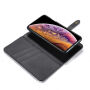 2w1 zdejmowany pokrowiec flip do iPhone XS Max - czarny