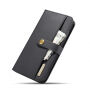2w1 zdejmowany pokrowiec flip do iPhone XS Max - czarny