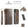 CASEME 2w1 zdejmowany pokrowiec do iPhone XS Max - brązowy