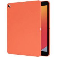 Etui matowe z miękkiego tworzywa sztucznego na iPad Pro 10,2” (2019-2021) - pomarańczowy