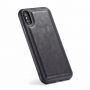 2w1 zdejmowany pokrowiec z pętlą do iPhone XS Max - czarny
