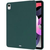 Etui matowe z miękkiego tworzywa sztucznego na iPad Air 4 (2020) / Air 5 (2022) - ciemnoturkusowy