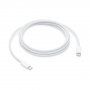Oryginalny kabel Apple w oplocie 240 W USB-C / USB-C do iPhone'a / iPada / MacBooka / AirPods - 2 m - biały