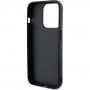 Etui 3D Rubber Karl Lagerfeld Karl and Choupette na iPhone 15 Pro - czarny