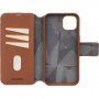 Etui zdejmowalne z klapką Decoded Detachable Wallet 2w1na iPhone 15 - brązowe