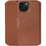 Etui zdejmowalne z klapką Decoded Detachable Wallet 2w1na iPhone 15 - brązowe