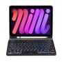 Etui z podświetlaną klawiaturą i miejscem na Apple Pencil na iPad mini 6 / mini 7 - ciemnoniebieskie
