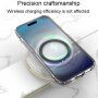 Pierścień samoprzylepny AhaStyle MagSafe na iPhone - czarny
