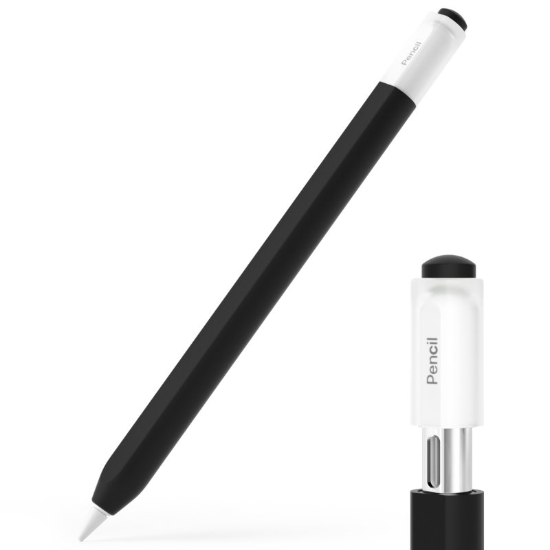 Silikonowe etui ochronne na Apple Pencil (USB-C) - czarny