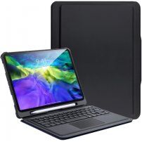 DUX DUCIS pokrowiec ze klawiaturą, touchpadem i miejsce na Apple Pencil dla iPad Air 4 (2020) / Air 5 (2022) / Pro 11" (2018-2022) - czarne