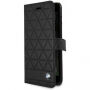 BMW Hexagon leather Book pokrowiec do iPhone 7 Plus / 8 Plus - czarny
