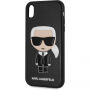Karl Lagerfeld Ikonik TPU pokrowiec do iPhone XR - czarny