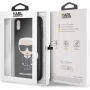 Karl Lagerfeld Ikonik TPU pokrowiec do iPhone XS Max - czarny
