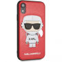 Karl Lagerfeld Space Cosmonaut case etui do iPhone XR - czerwone