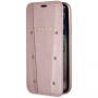 Guess Kaia Book case pokrowiec do iPhone X / XS - różowo-złoty