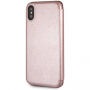 Guess Kaia Book case pokrowiec do iPhone X / XS - różowo-złoty