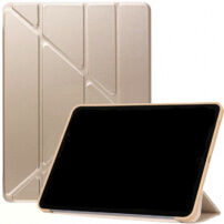 Pokrowiec ze origami stojakiem do iPad Air 4 (2020) / Air 5 (2022) / Pro 11" (2018) - złoty
