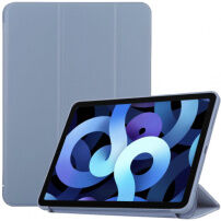 Pokrowiec flip z funkcją usypiania dla iPad Air 4 (2020) / Air 5 (2022) / Pro 11" (2018) - niebieski szary