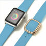 Elegancki pasek z klamrą do Apple Watch Ultra 49mm / 46mm / 45mm / 44mm / 42mm - niebieski