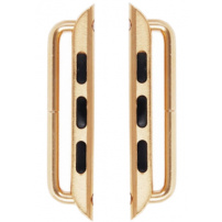 Zapasowa metalowa klamra do paska dla Apple Watch 42mm / 41mm / 40mm / 38mm - 2 sztuki - złota