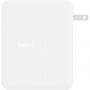 4-portowa ładowarka PD 140W BELKIN BoostCharge Pro - 3x USB-C / USB-A z adapterami UK, EU, US dla iPhone / iPada / MacBooka - biała