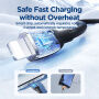 Silikonowy kabel do transmisji danych i szybkiego ładowania JOYROOM SA29-AL3 USB-A / Lightning do iPhone / iPad / iPod / AirPods - 1,2 m - czarny