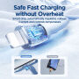 Silikonowy kabel do transmisji danych i szybkiego ładowania JOYROOM SA29-AL3 USB-A / Lightning do iPhone / iPad / iPod / AirPods - 1,2 m - jasnoniebieski