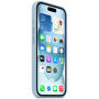 Etui silikonowe oryginalne Apple z MagSafe na iPhone 15 Plus - jasnoniebieski
