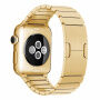 Pasek ze stali nierdzewnej luksusowy na Apple Watch 41 mm / 40 mm / 38 mm - złoty