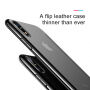BASEUS pokrowiec flip do iPhone XS - czarny