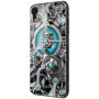 NILLKIN Spacetime etui ze szklaną częścią tylną do iPhone XR