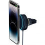Uchwyt magnetyczny iOttie Velox Mini MagSafe z funkcją bezprzewodowego ładowania do kratki wentylacyjnej samochodu na iPhone - czarny