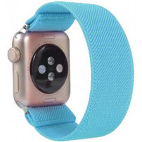 Pasek nylonowy dla Apple Watch 42mm / 41mm / 40mm / 38mm - niebieskie