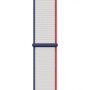Nylonowy pasek z zapięciem na rzep do Apple Watch 42mm / 41mm / 40mm / 38mm - Francja