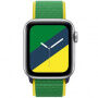 Nylonowy pasek z zapięciem na rzep do Apple Watch Ultra 49mm / 46mm / 45mm / 44mm / 42mm - Brazylia