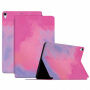Etui z akwarelowym wzorem na iPad Air 3 (2019) / Pro 10,5" - różowo-fioletowe