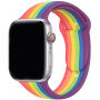 Pasek silikonowy dla Apple Watch 42mm / 41mm / 40mm / 38mm - tęcza