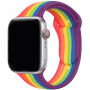 Pasek silikonowy dla Apple Watch Ultra 49mm / 46mm / 45mm / 44mm / 42mm - tęcza