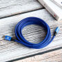 BASEUS kabel lightning / USB-C do iPhone - 2 m - niebieski