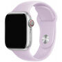 Silikonowy pasek z krótszą i dłuższą klamrą dla Apple Watch 42mm / 41mm / 40mm / 38mm - liliowy