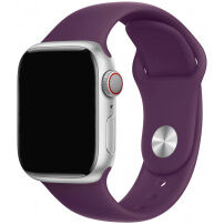 Silikonowy pasek z krótszą i dłuższą sprzączką do Apple Watch Ultra 49mm / 46mm / 45mm / 44mm / 42mm - jeżyna