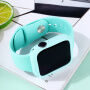 Silikonowy pasek z silikonowym etui do Apple Watch 41mm / 40mm - zielony