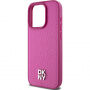 Etui DKNY Repeat Pattern Stack Logo z MagSafe do iPhone’a 15 Pro Max - różowy
