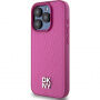 Etui DKNY Repeat Pattern Stack Logo z MagSafe do iPhone’a 15 Pro Max - różowy