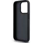 Etui DKNY Checkered Pattern and Stripe do iPhone’a 15 Pro - szary