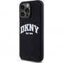 Etui silikonowe DKNY Arch Logo z MagSafe do iPhone’a 14 Pro Max - czarny