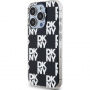 Etui DKNY Checkered Pattern do iPhone’a 15 Pro - czarny
