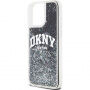 Etui DKNY Liquid Glitter Arch Logo do iPhone’a 14 Pro Max - czarny